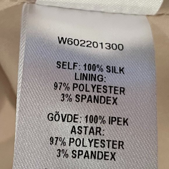 NWT Opening Ceremony Gold Bonsai Embroidered Silk Short Sleeve Tee, Size 4 - Picture 12 of 12